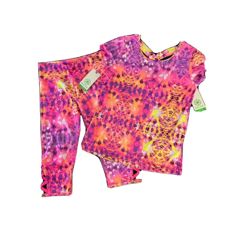 SOLD GAIAM YOGA LEGGING TOP SET (10/12)
